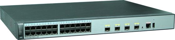 S5720-28X-Pwr-Li-AC 24-Port Gigabit Switch with 10/100/1000Mbps Rate and 56 Gb/s Capacity